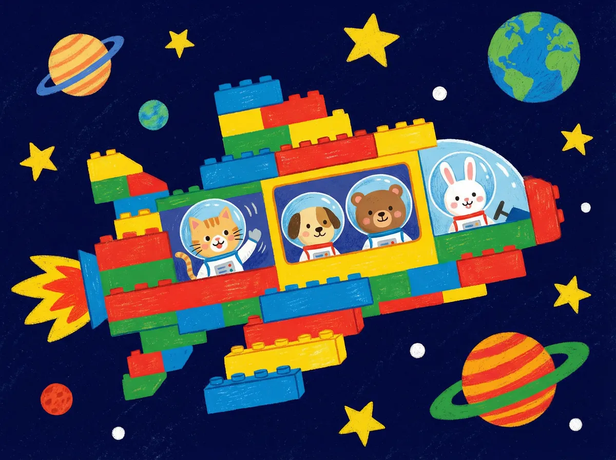 星际积木号 - 儿童动画 太空冒险