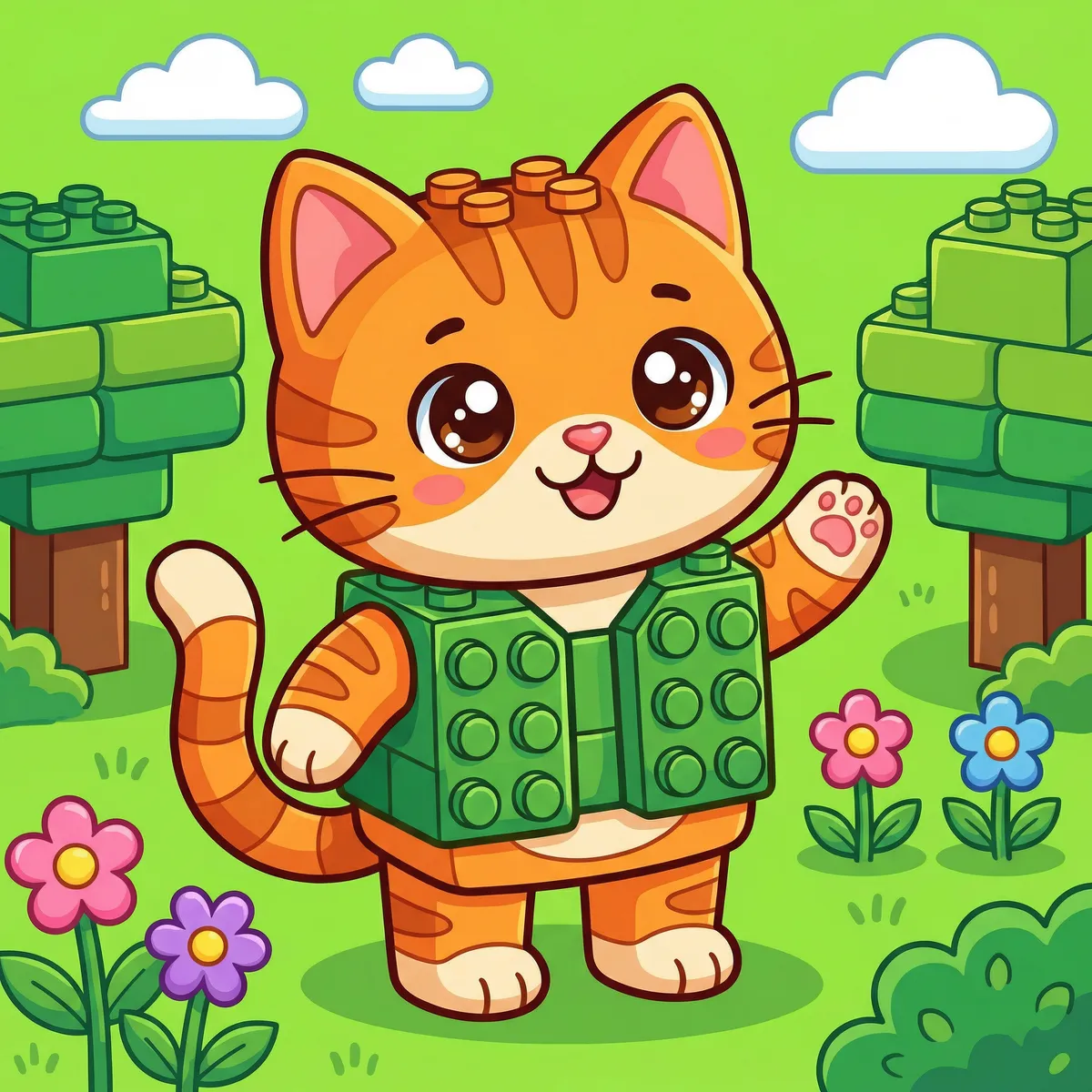 猫咪喵喵同人作品 - 儿童动画 创作